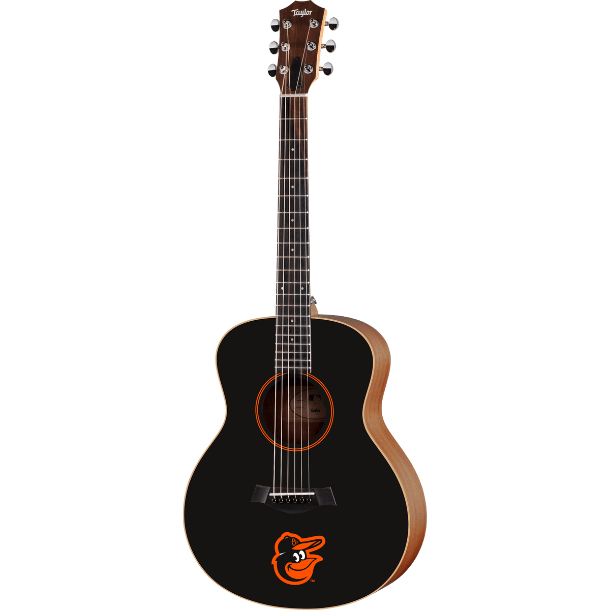 Taylor x MLB™ GS Mini Baltimore Orioles™ Acoustic Guitar - View 2 | MusicMarket