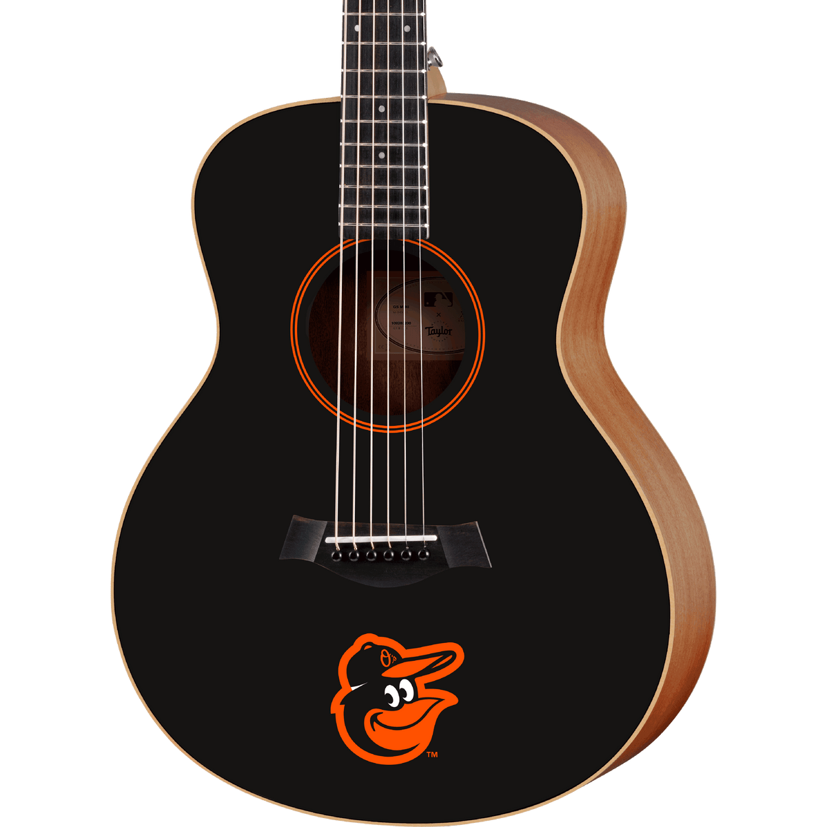 Taylor x MLB™ GS Mini Baltimore Orioles™ Acoustic Guitar - MusicMarket