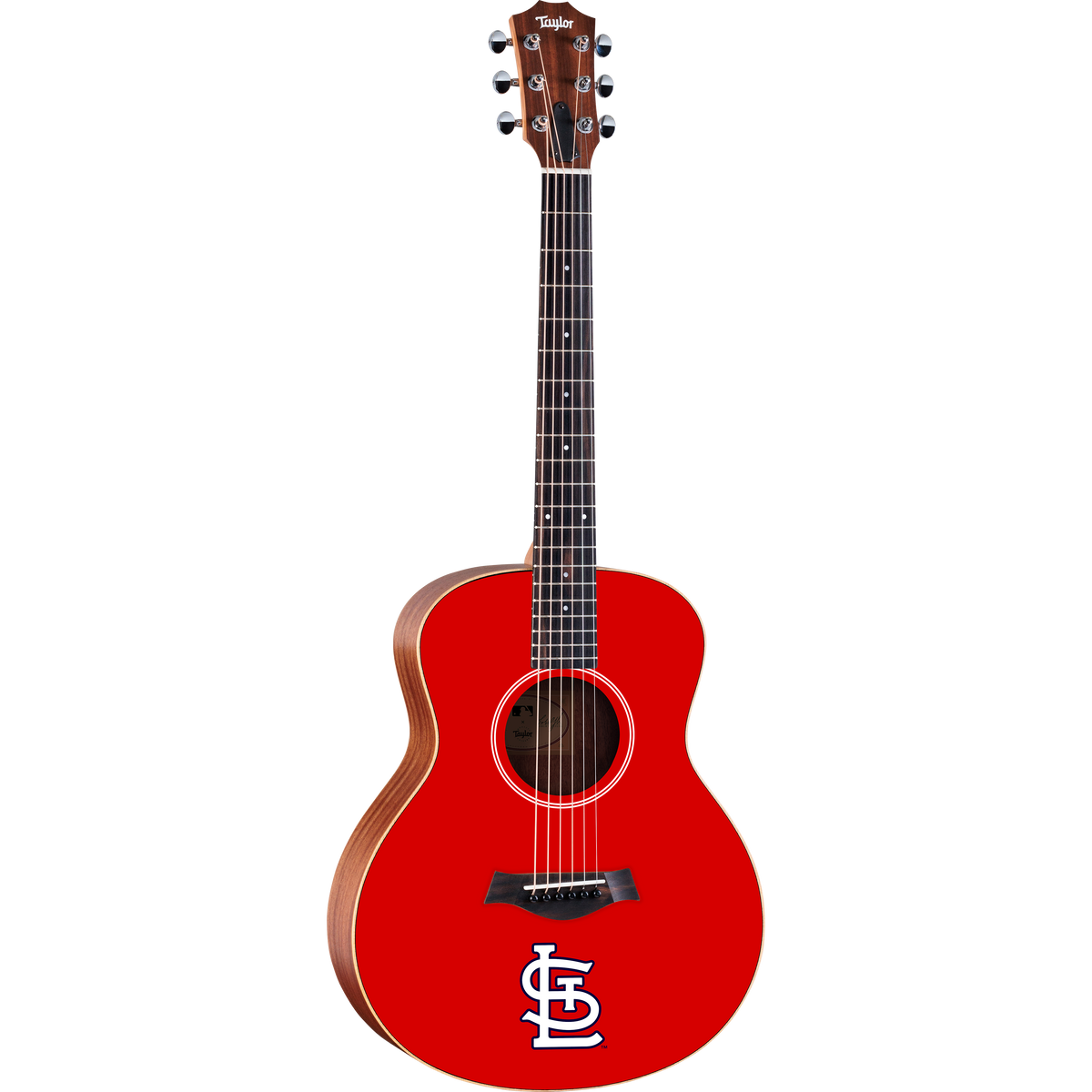 Taylor x MLB™ GS Mini St. Louis Cardinals™ Acoustic Guitar - View 4 | MusicMarket