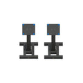 Sound Anchors MOTO F Stand (Fixed Start, 25” Travel, 2 Stands, 1 Controller) - MusicMarket
