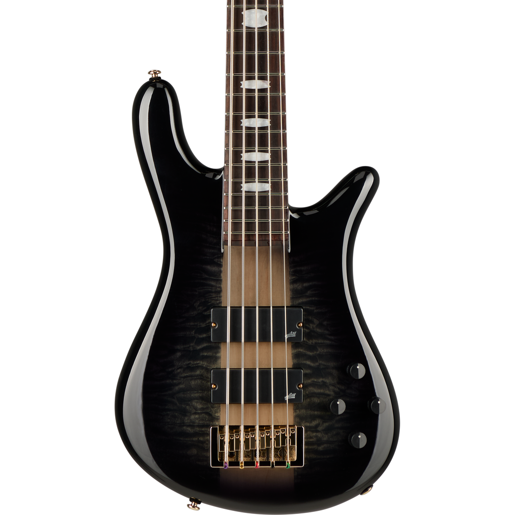 Spector ICON NS-5 Neck Through 5-String Electric Bass - Black Stain - MusicMarket