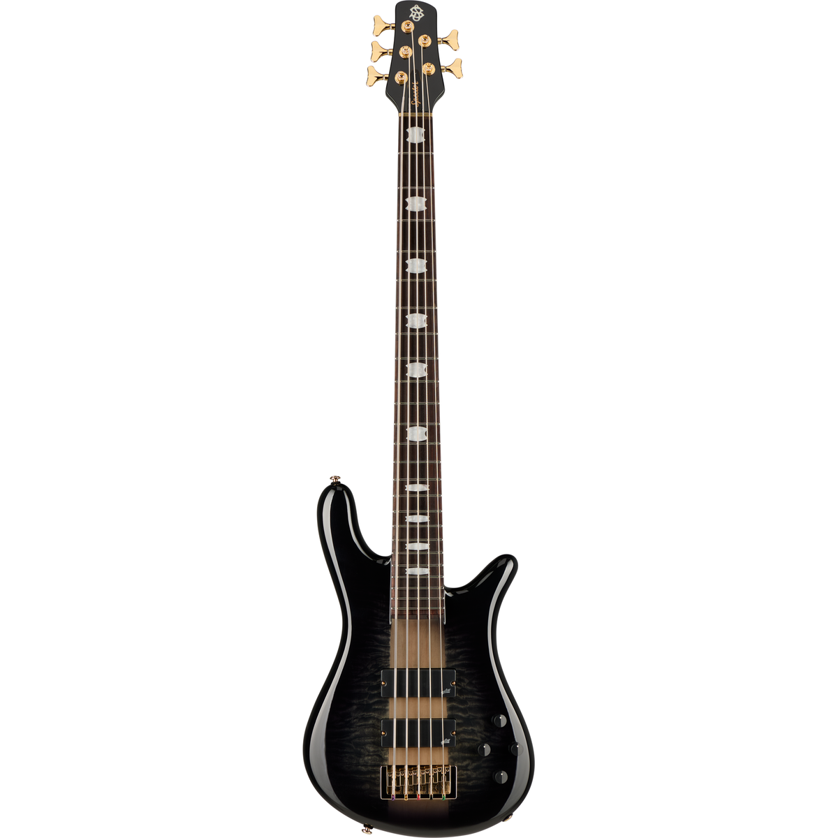 Spector ICON NS-5 Neck Through 5-String Electric Bass - Black Stain - View 2 | MusicMarket
