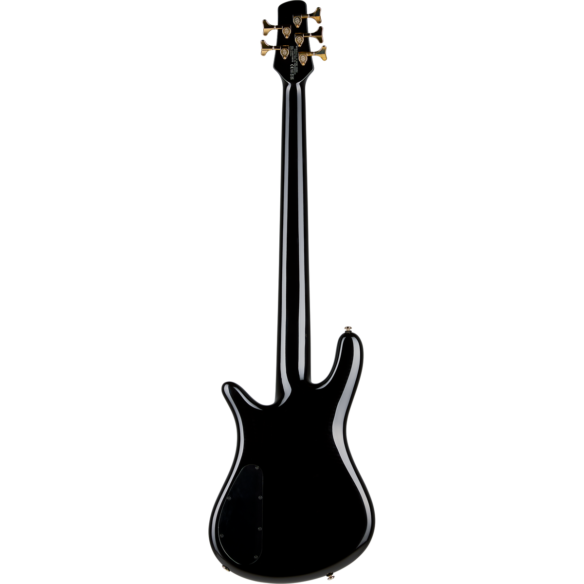 Spector ICON NS-5 Neck Through 5-String Electric Bass - Black and Blue - View 3 | MusicMarket