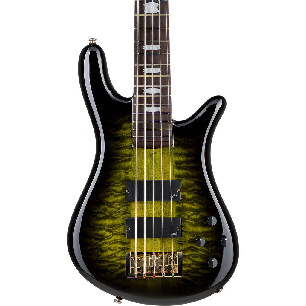 Spector ICON NS-5 Neck Through 5-String Electric Bass - Haunted Moss - MusicMarket