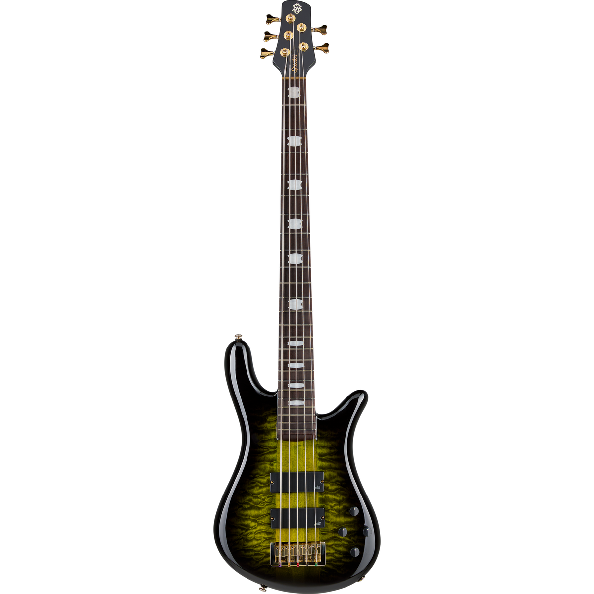 Spector ICON NS-5 Neck Through 5-String Electric Bass - Haunted Moss - View 2 | MusicMarket