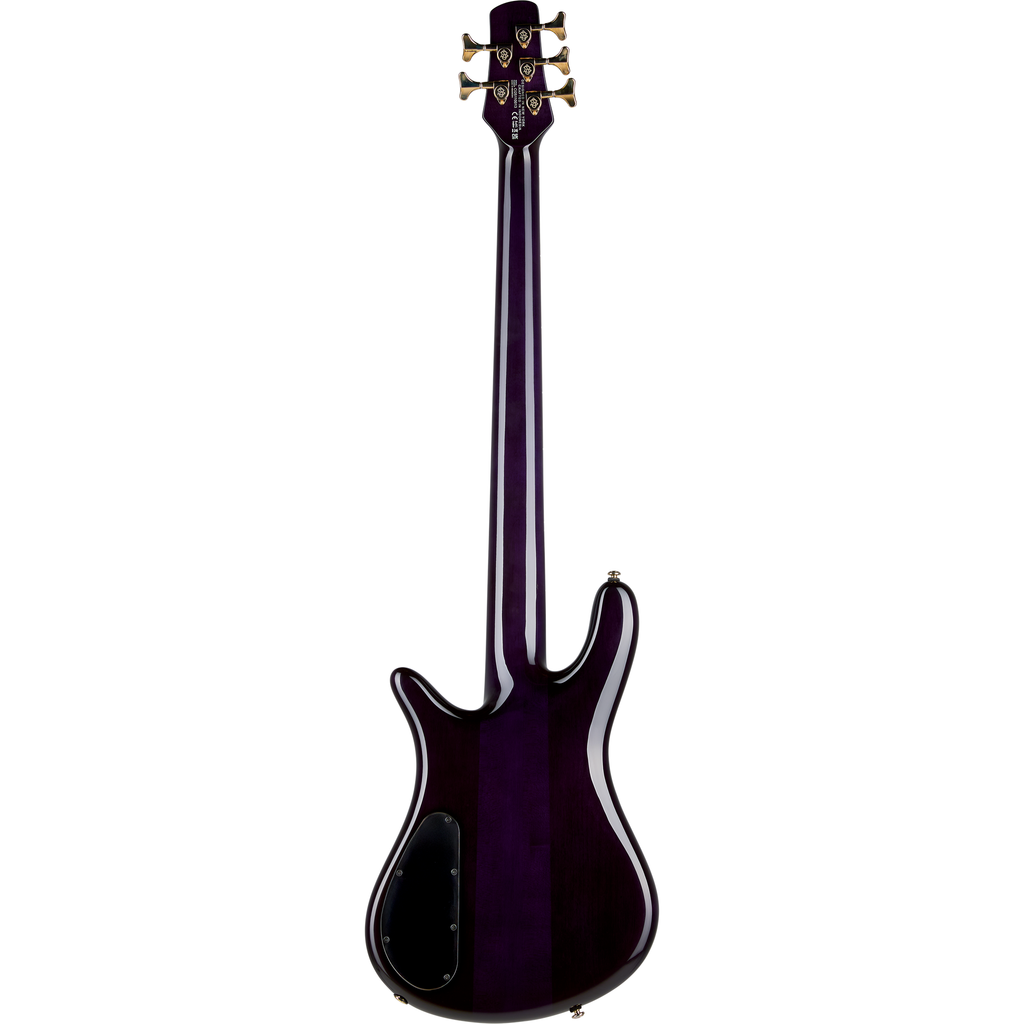 Spector ICON NS-5 Neck Through 5-String Electric Bass - Purple Cherry - View 3 | MusicMarket