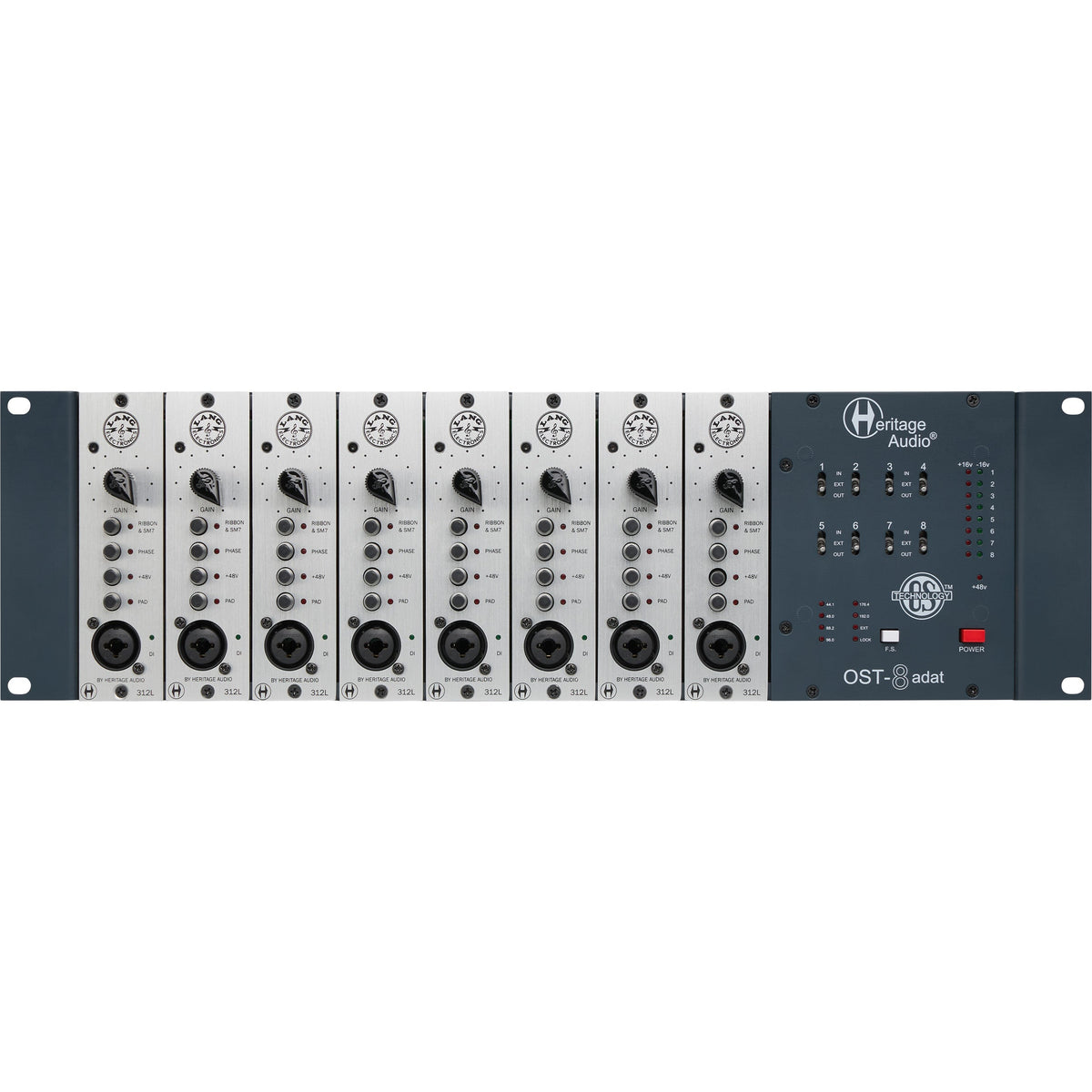 Heritage Audio LANG 312L - 500 Series Mic Pre - View 6 | MusicMarket