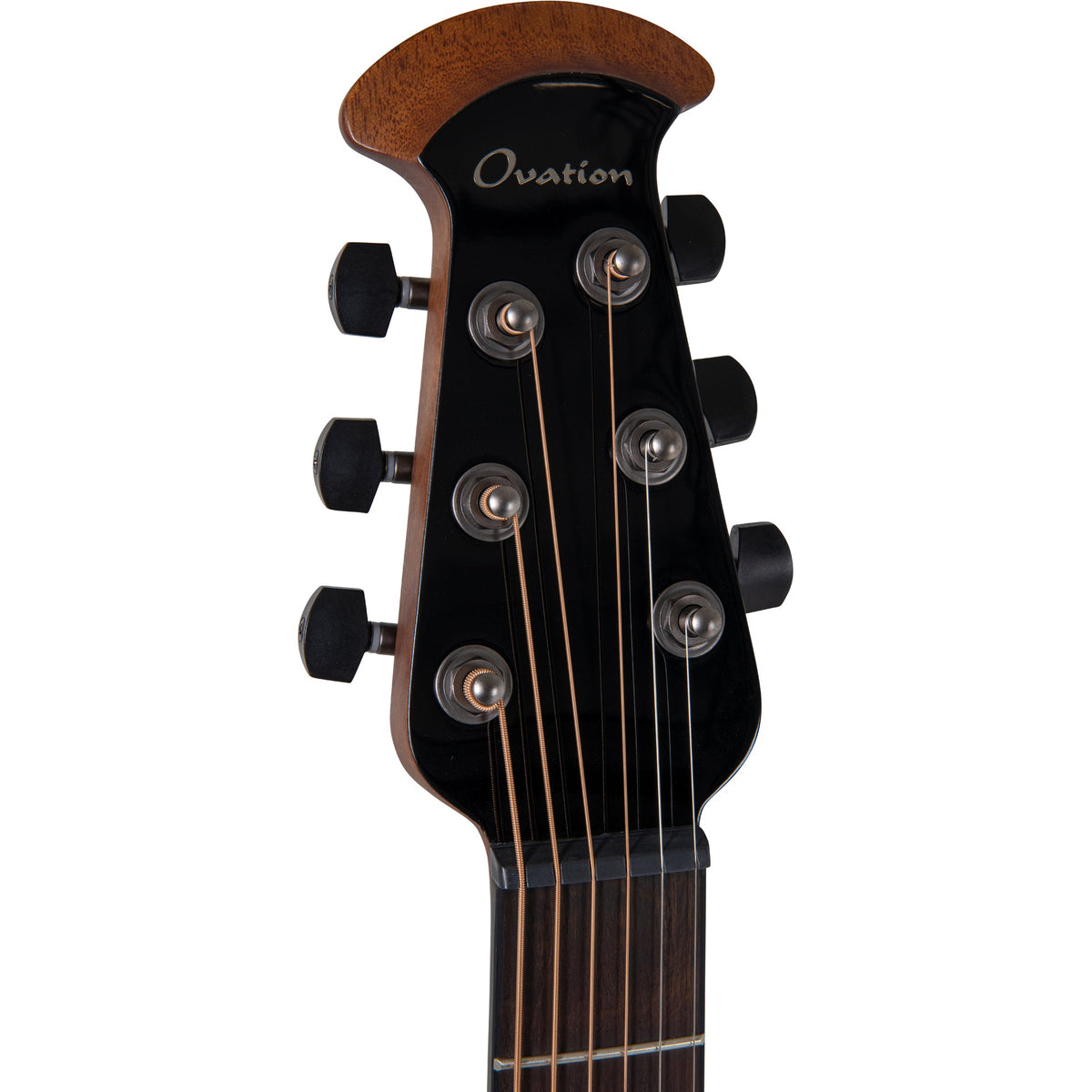 Ovation E-Acoustic Guitar Celebrity Elite Plus Mid Cutaway - Blue Flamed Maple - View 4 | MusicMarket