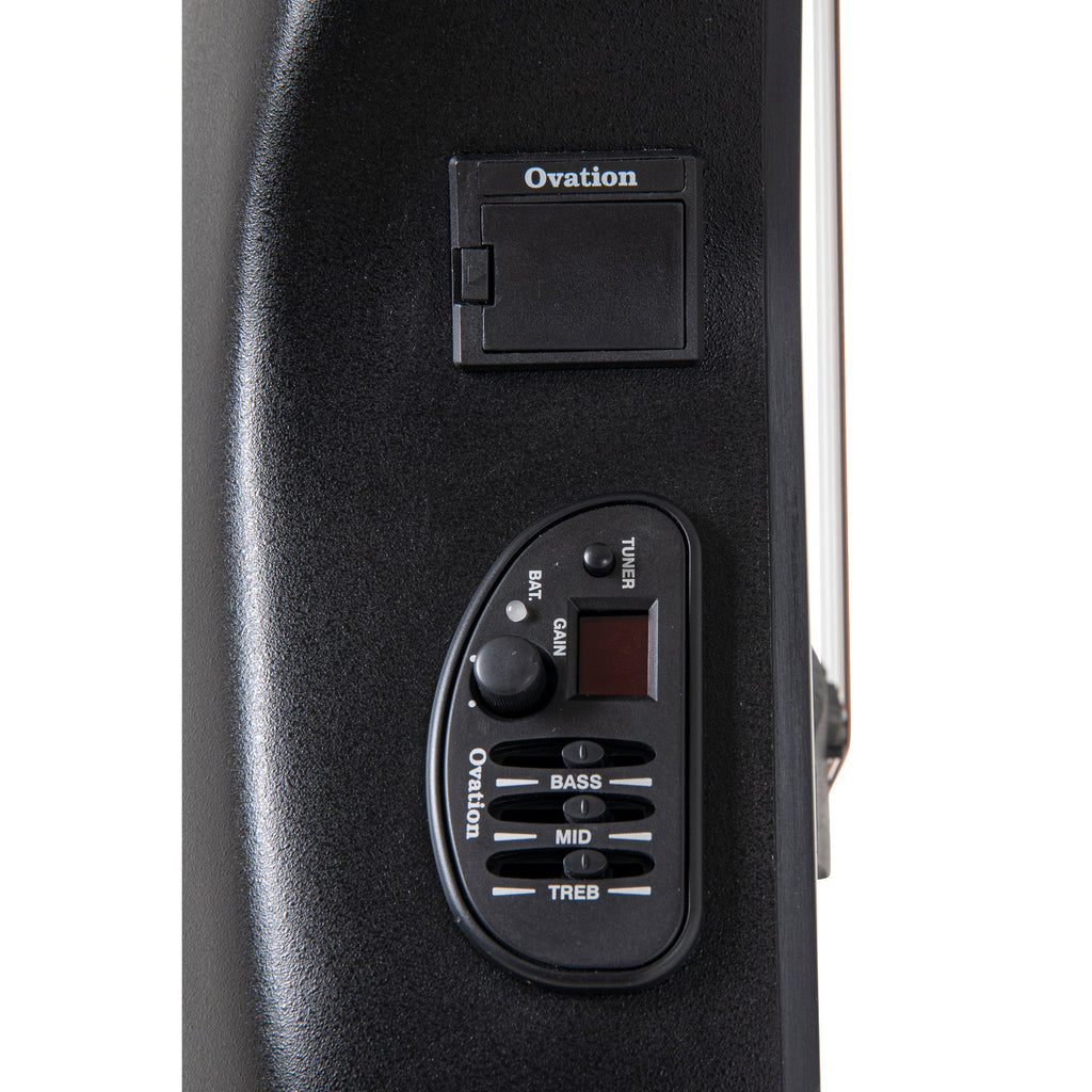 Ovation E-Acoustic Guitar Celebrity Elite Plus Mid Cutaway - Blue Flamed Maple - View 11 | MusicMarket