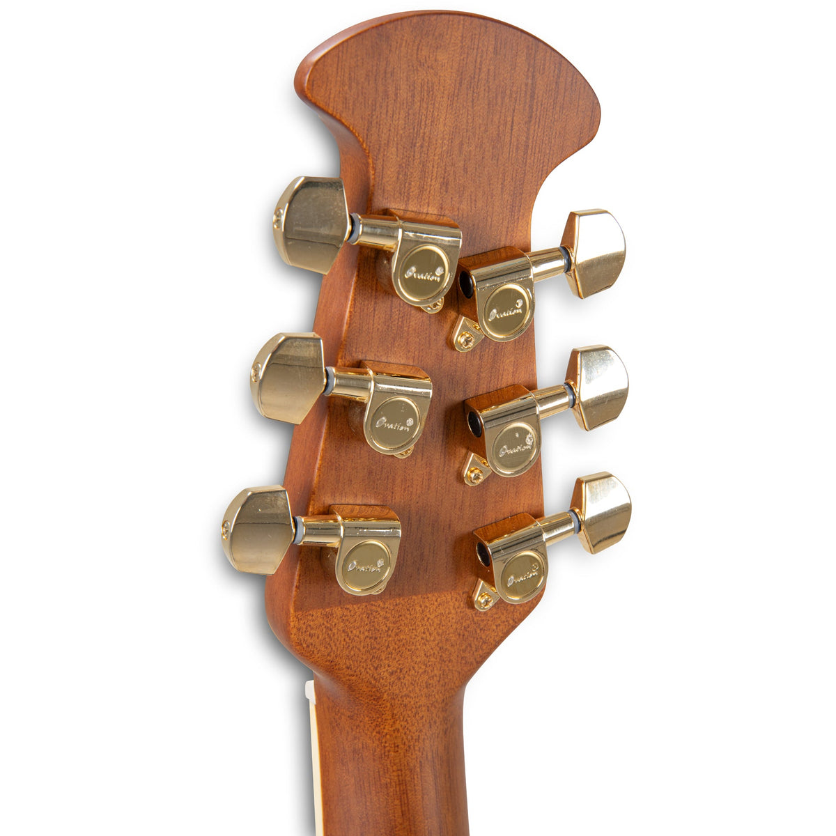 Ovation Celebrity Deluxe Acoustic Electric Guitar - Vintage Suburst Satin - View 6 | MusicMarket