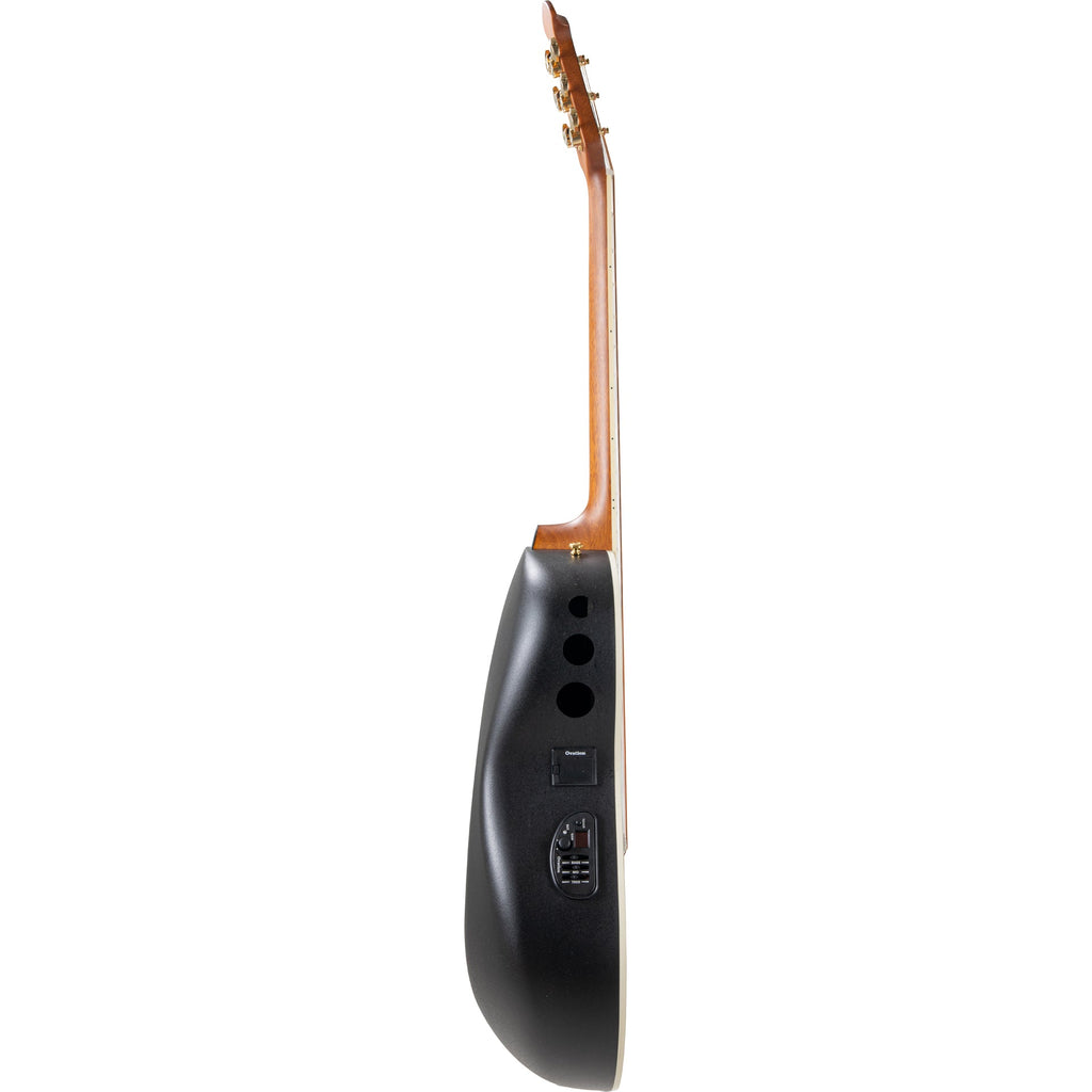 Ovation Celebrity Deluxe Acoustic Electric Guitar - Vintage Suburst Satin - View 4 | MusicMarket