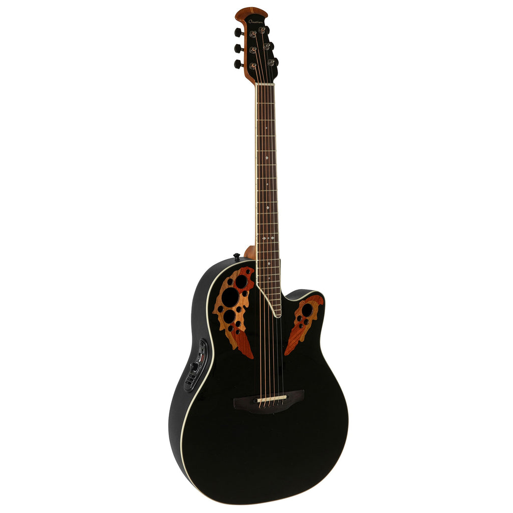 Ovation Pro Series Standard Elite Acoustic Electric Guitar - Black - View 2 | MusicMarket