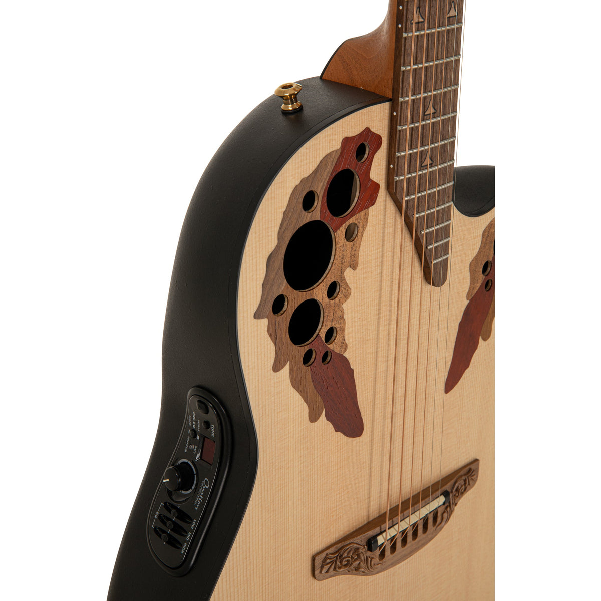 Ovation USA Pro Series Elite E-Acoustic Guitar - Natural - View 8 | MusicMarket
