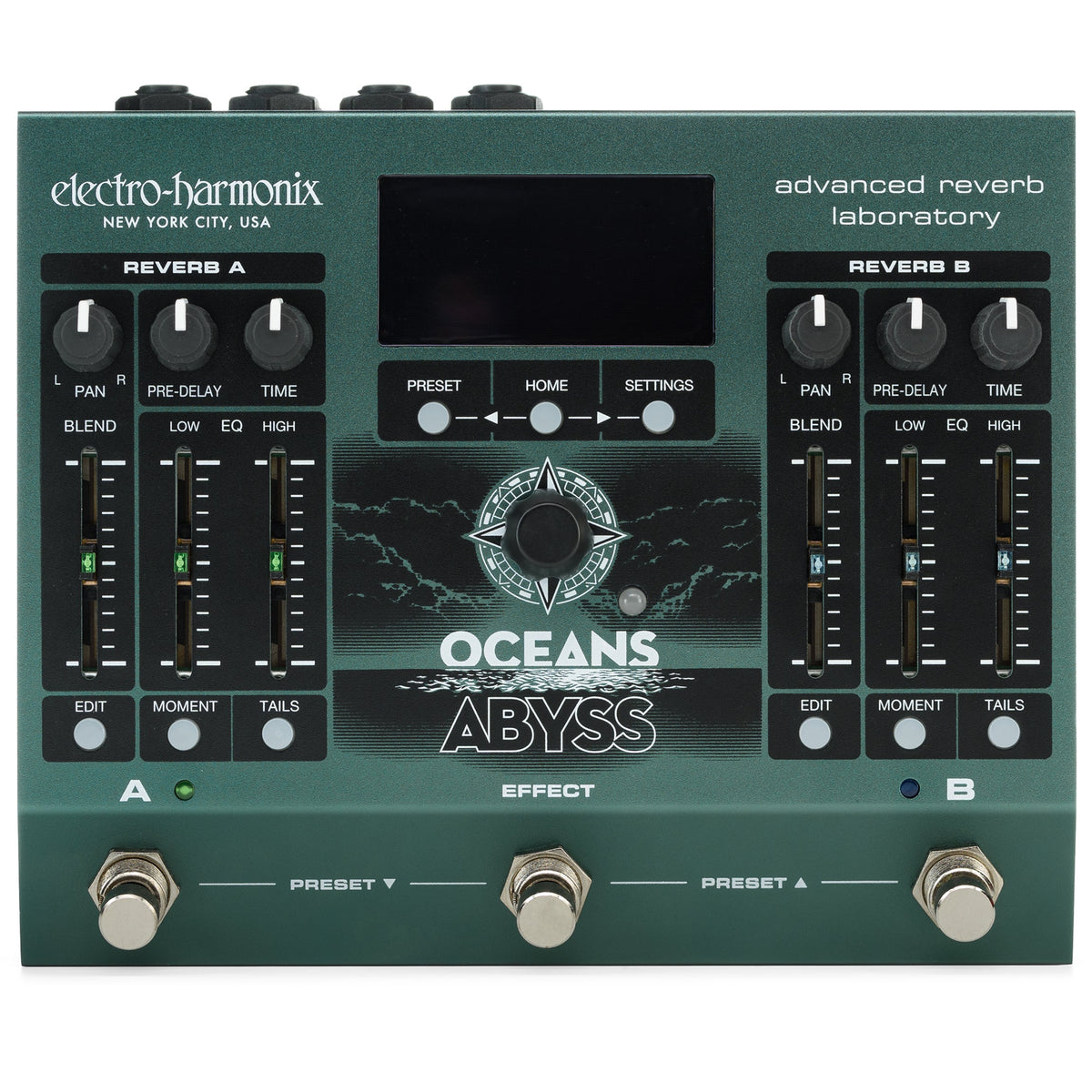 Electro Harmonix OCEANS ABYSS Advanced Reverb Laboratory - MusicMarket