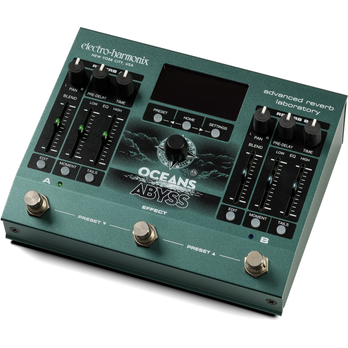 Electro Harmonix OCEANS ABYSS Advanced Reverb Laboratory - View 4 | MusicMarket
