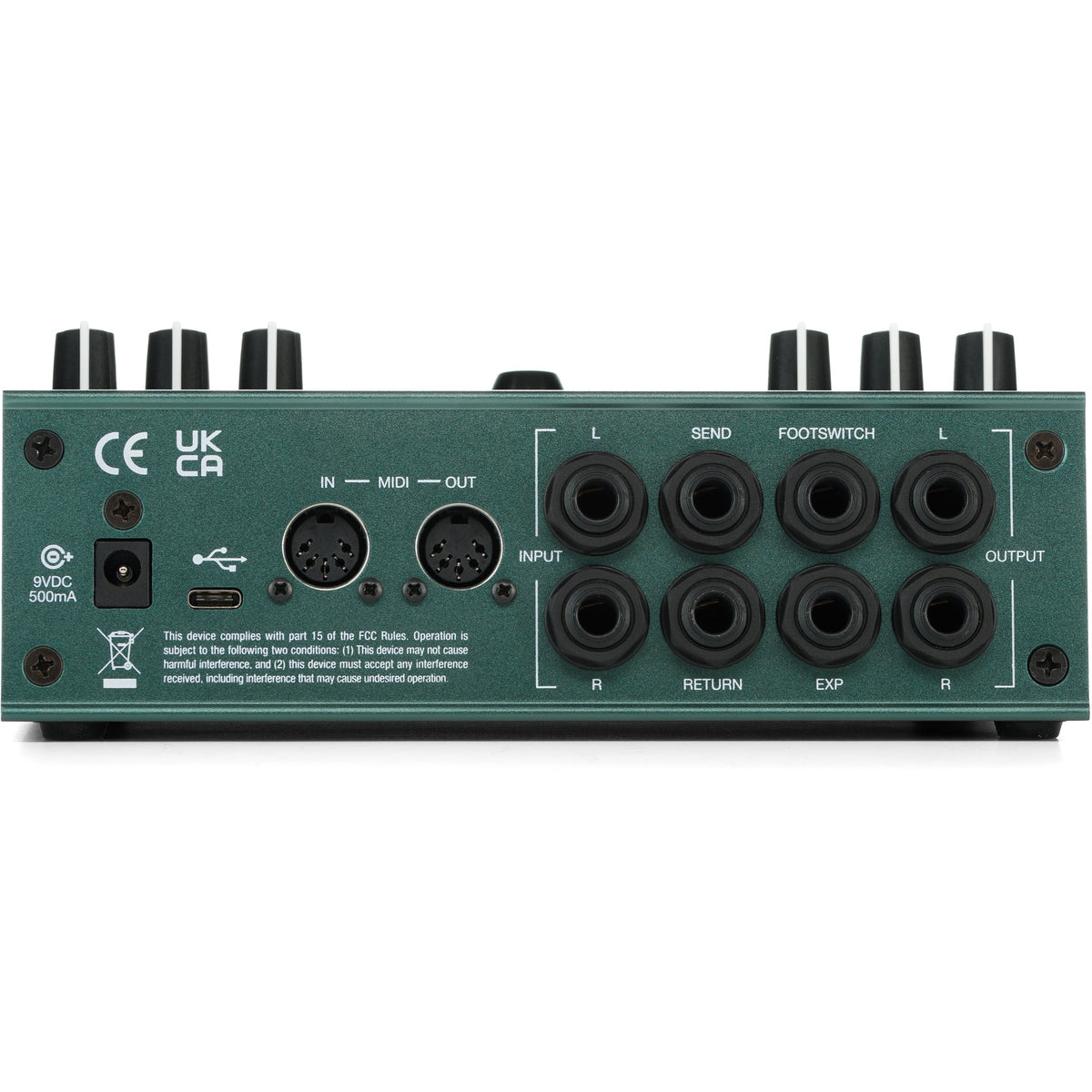 Electro Harmonix OCEANS ABYSS Advanced Reverb Laboratory - View 7 | MusicMarket