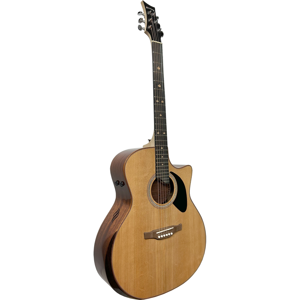 Riversong P555CEA Dragon Slayer Grand Auditorium Acoustic Electric Guitar - View 4 | MusicMarket