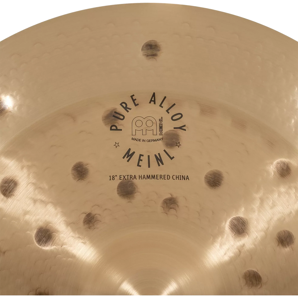Meinl Pure Alloy Series 18” Extra Hammered China - View 4 | MusicMarket