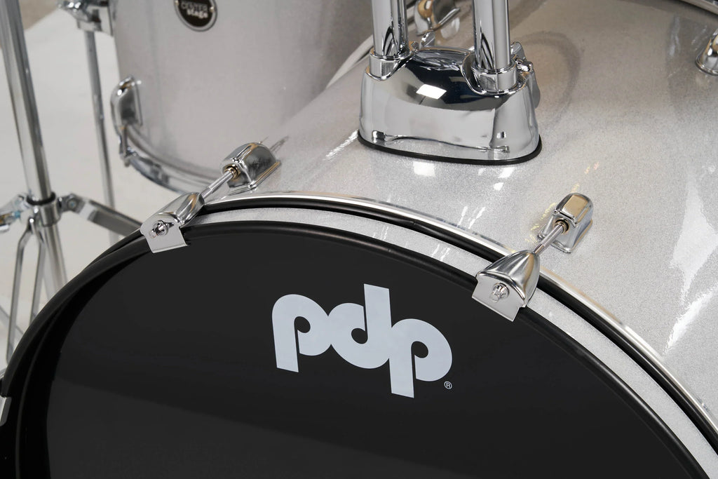 Pacific Drums & Percussion CENTERstage 5-Piece Shell Pack - Diamond White - View 3 | MusicMarket