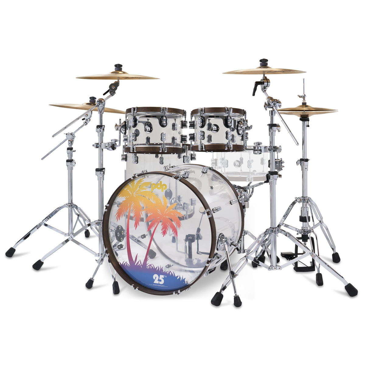 Pacific Drums & Percussion Limited Edition 25th Anniversary 4-Piece Kit - View 2 | MusicMarket