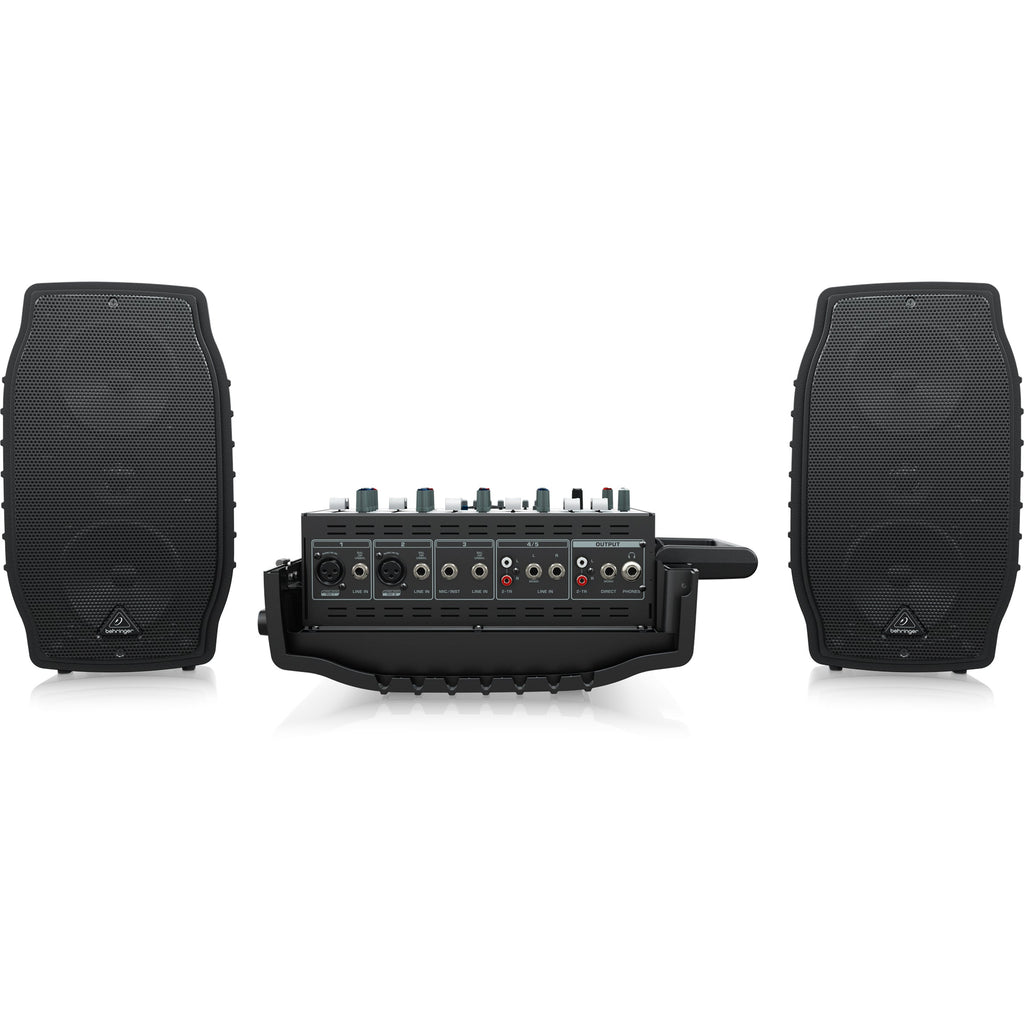 Behringer PPA200 Ultra-Compact 200W 5-Channel Powered Mixer - MusicMarket
