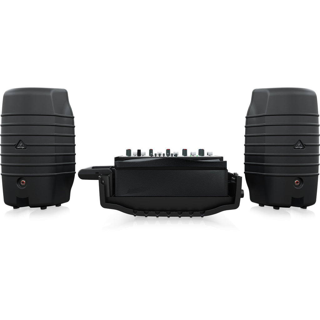 Behringer PPA200 Ultra-Compact 200W 5-Channel Powered Mixer - View 2 | MusicMarket