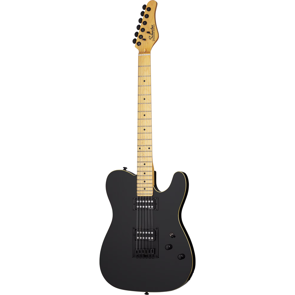 Schecter PT Electric Guitar - Gloss Black - View 2 | MusicMarket