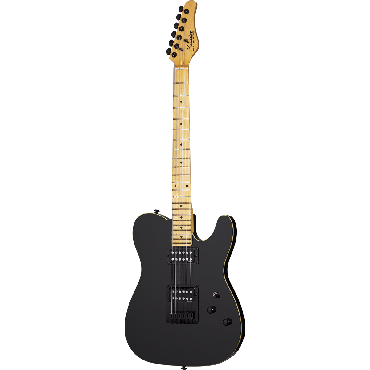 Schecter PT Electric Guitar - Gloss Black - View 2 | MusicMarket