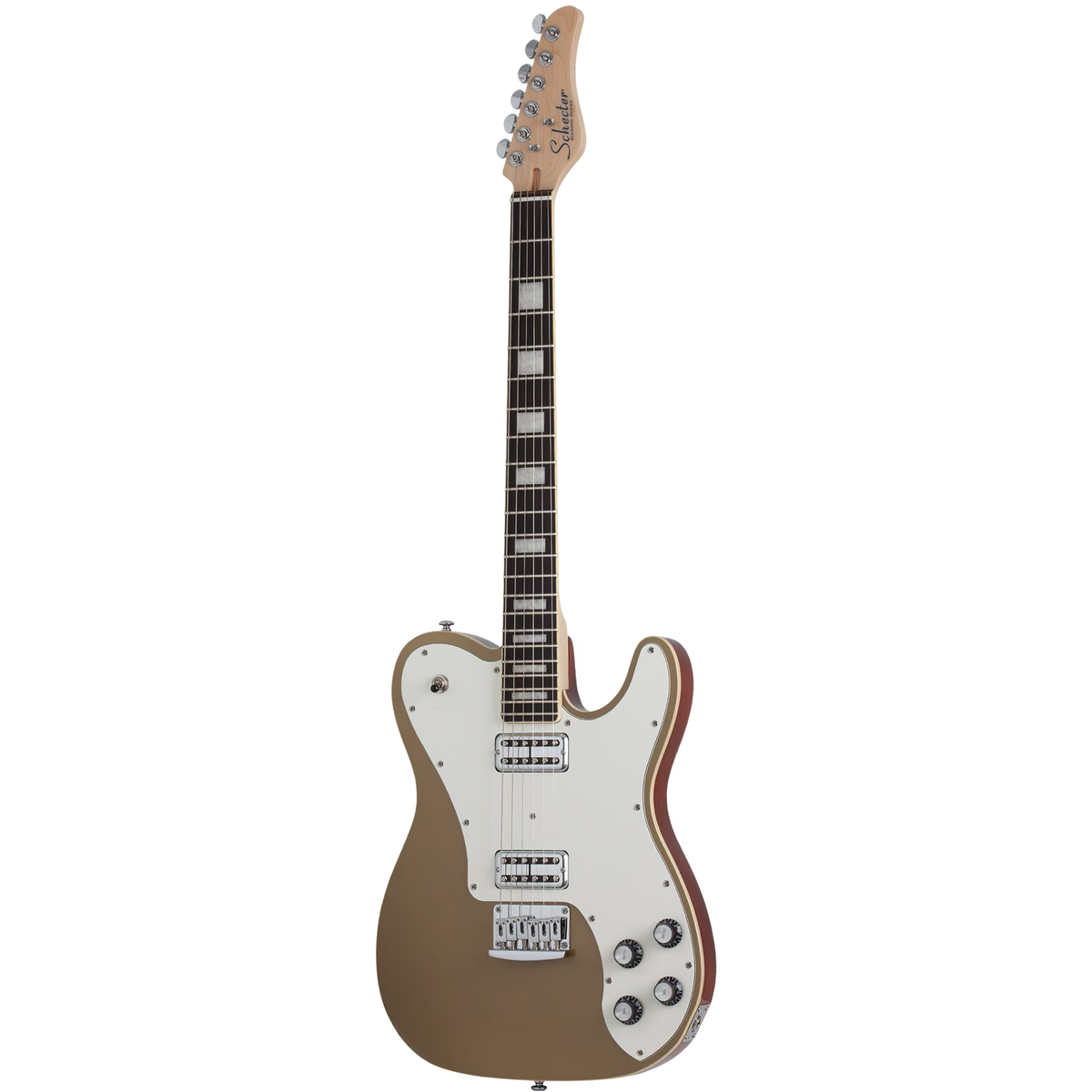 Schecter PT Fastback Electric Guitar - Gold Top - View 2 | MusicMarket