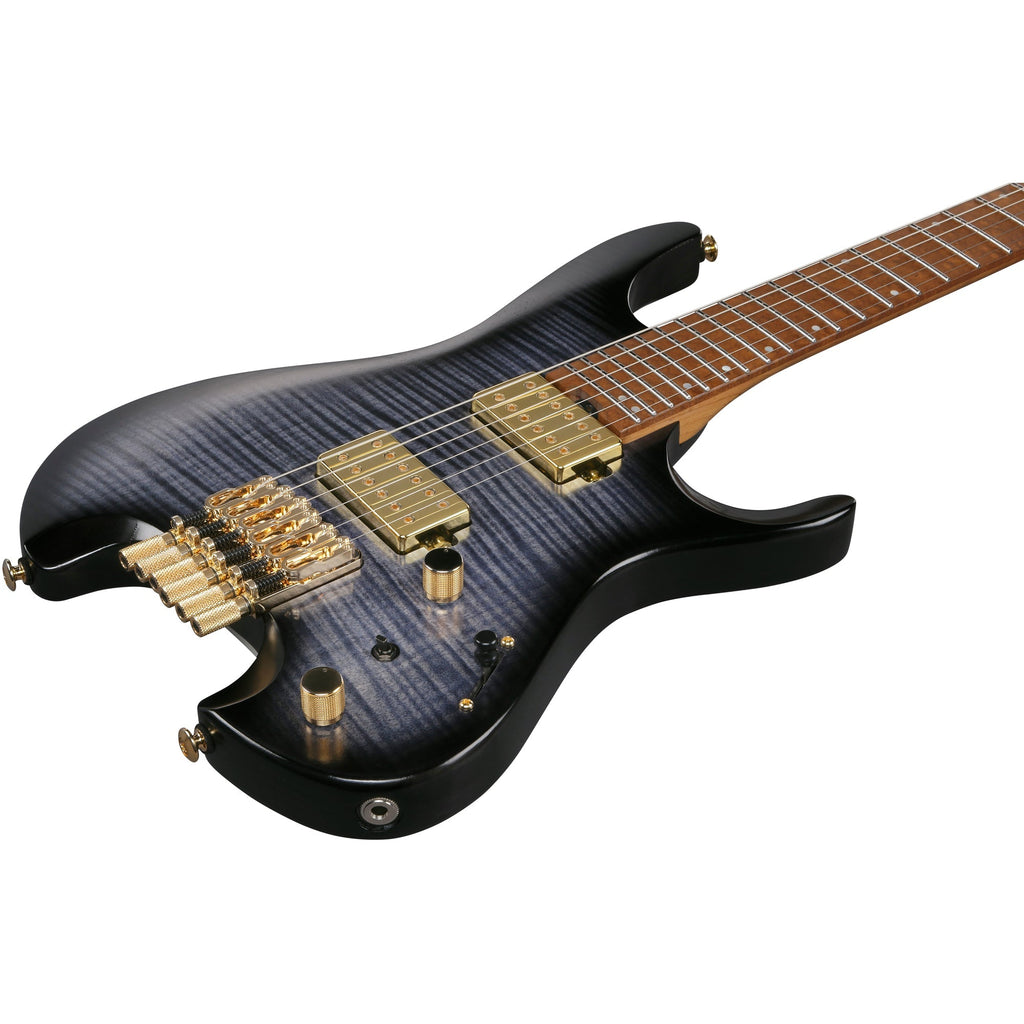 Ibanez Q52FMG Q Standard 6-String Electric Guitar - Deep Twilight Burst - View 7 | MusicMarket
