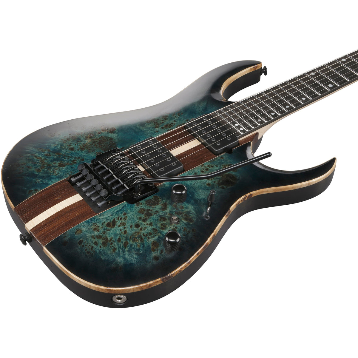 Ibanez RGA20P1PB Premium 6-String Electric Guitar - Cosmic Blue Burst - View 7 | MusicMarket