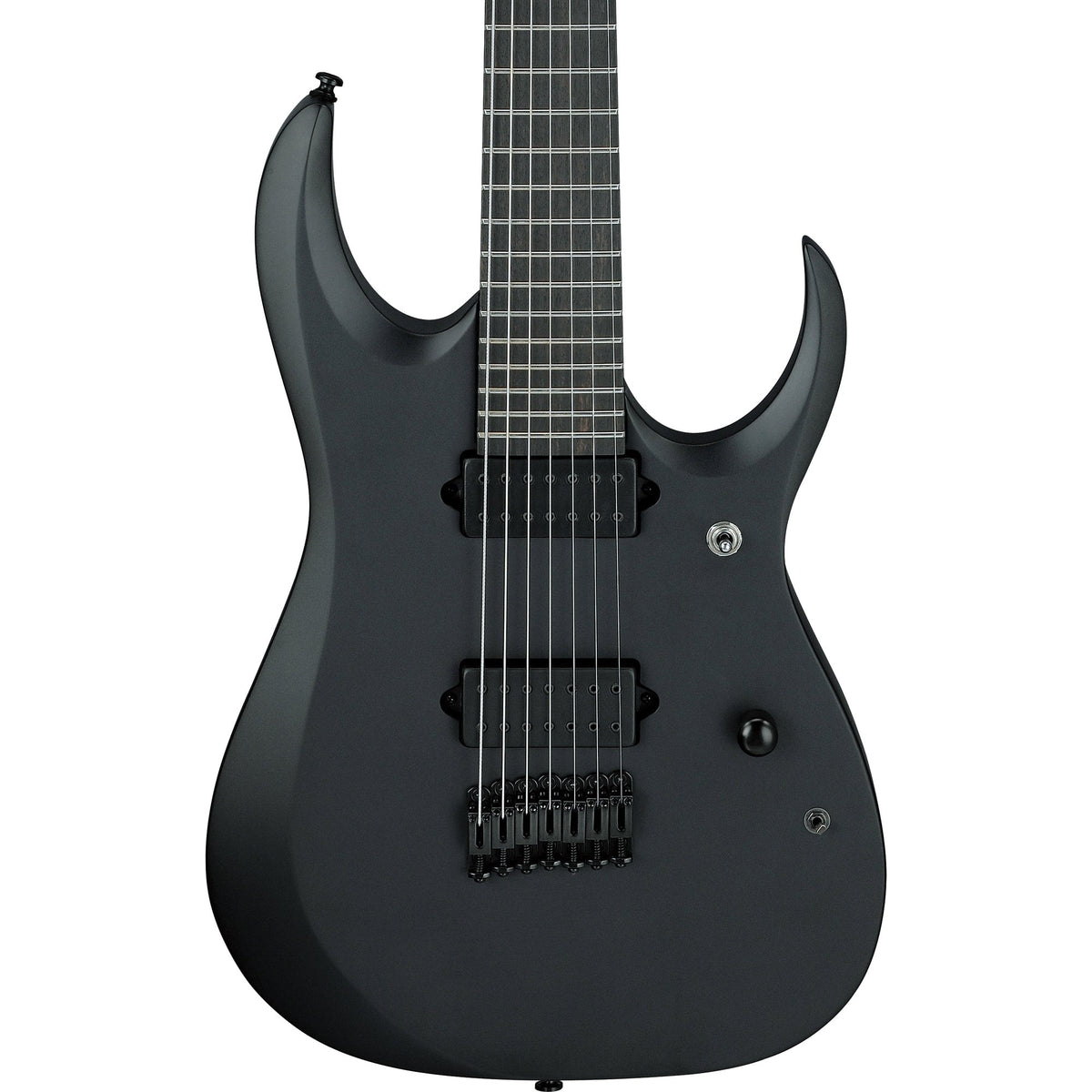 Ibanez RGDRB71 RGD Iron Label 7-String Electric Guitar - Black - MusicMarket