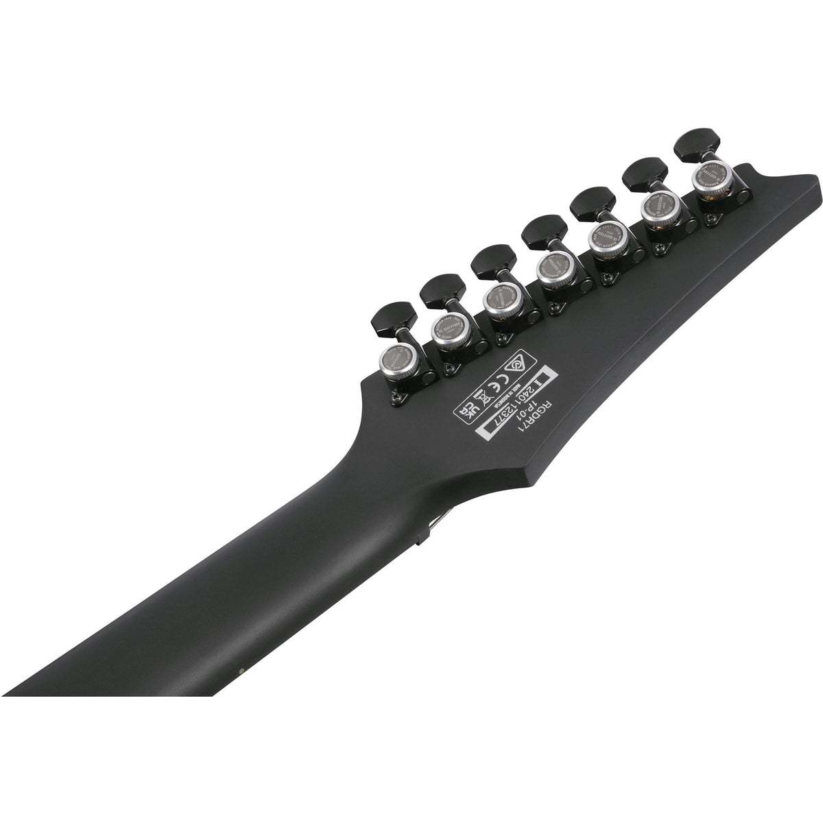 Ibanez RGDRB71 RGD Iron Label 7-String Electric Guitar - Black - View 6 | MusicMarket