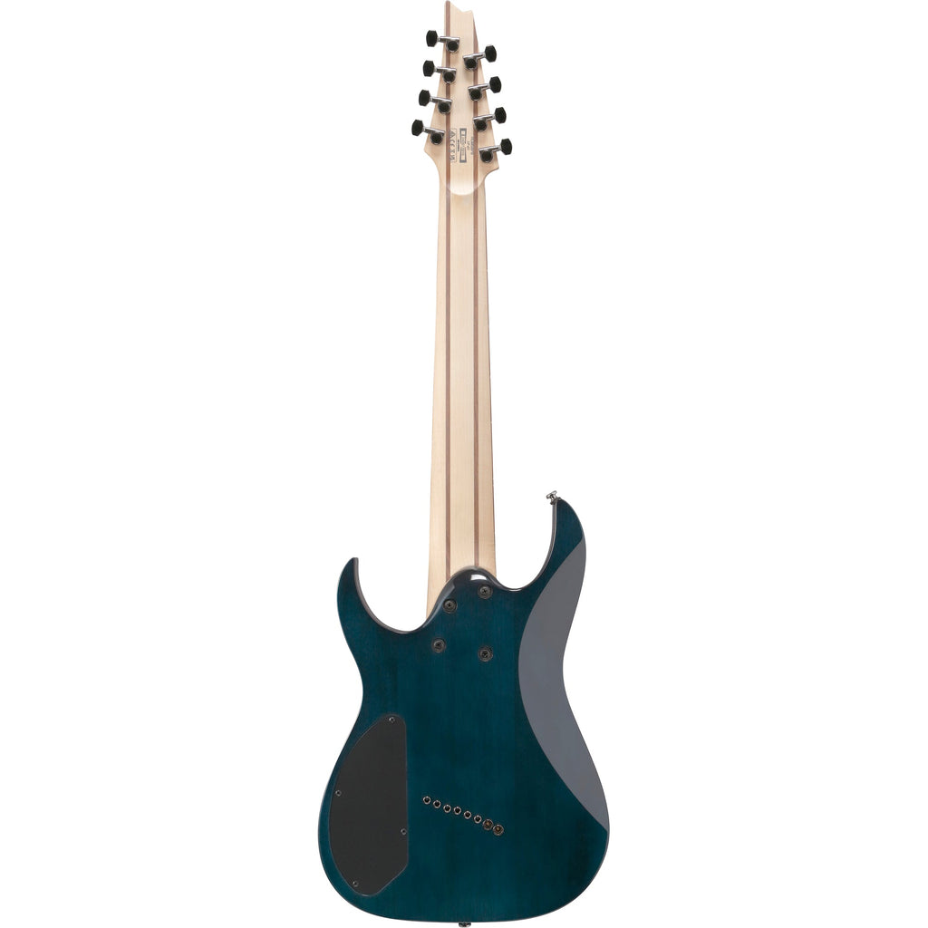 Ibanez RGMS8PB RG Multi Scale 8-String Electric Guitar - Cosmic Blue Starburst - View 3 | MusicMarket
