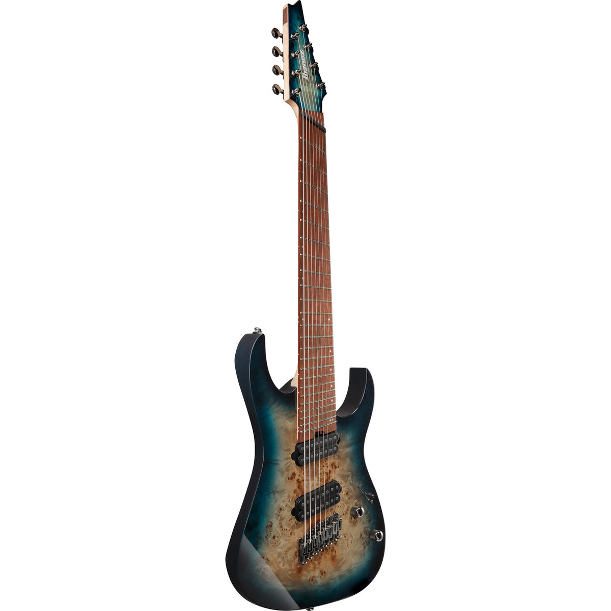 Ibanez RGMS8PB RG Multi Scale 8-String Electric Guitar - Cosmic Blue Starburst - View 4 | MusicMarket