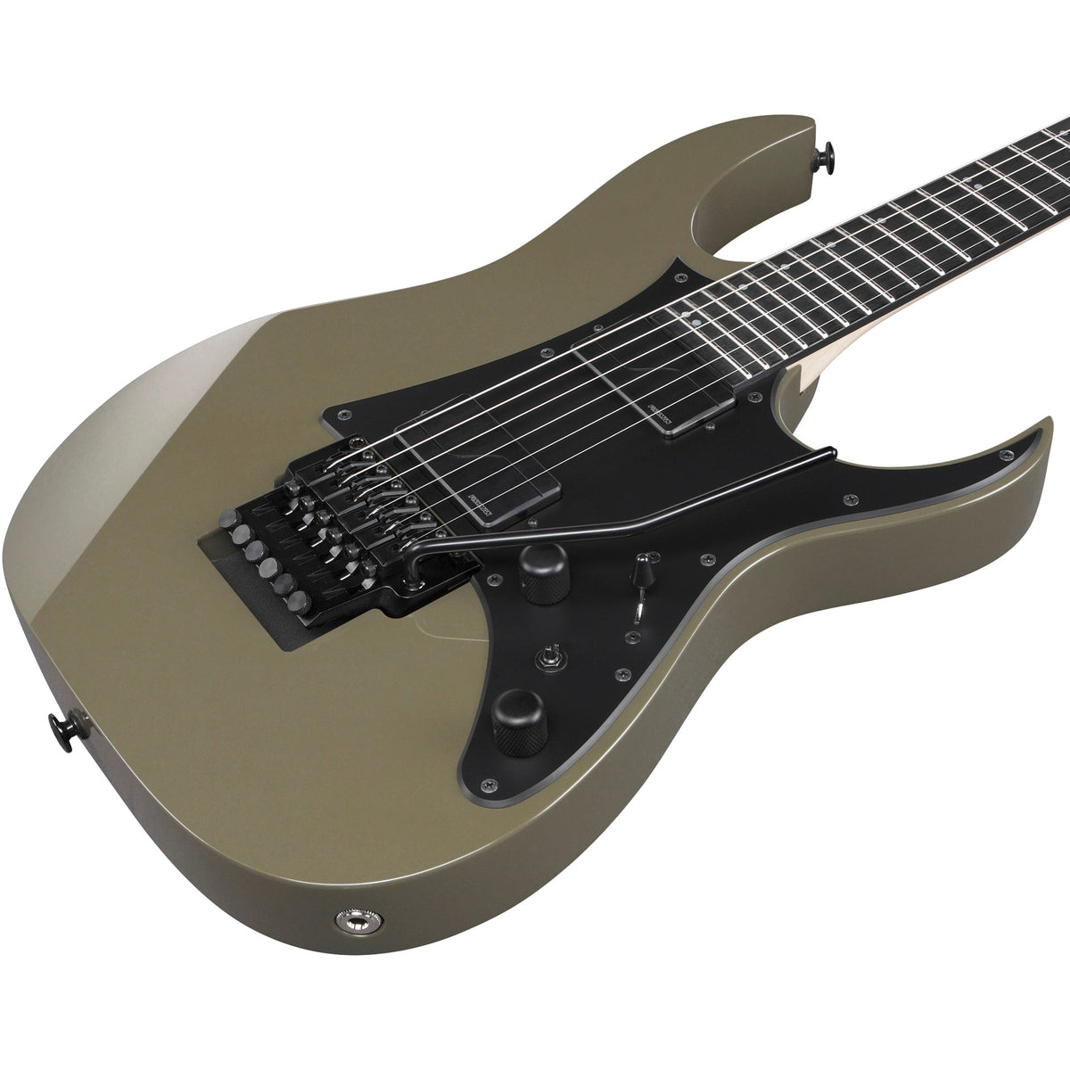 Ibanez RGR5130 RG Prestige 6-String Electric Guitar - Khaki Metallic - View 6 | MusicMarket