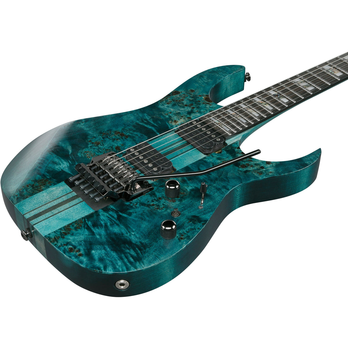 Ibanez RGT1220PBK RG Premium 6-String Electric Guitar - Cosmic Blue Low Gloss - View 7 | MusicMarket