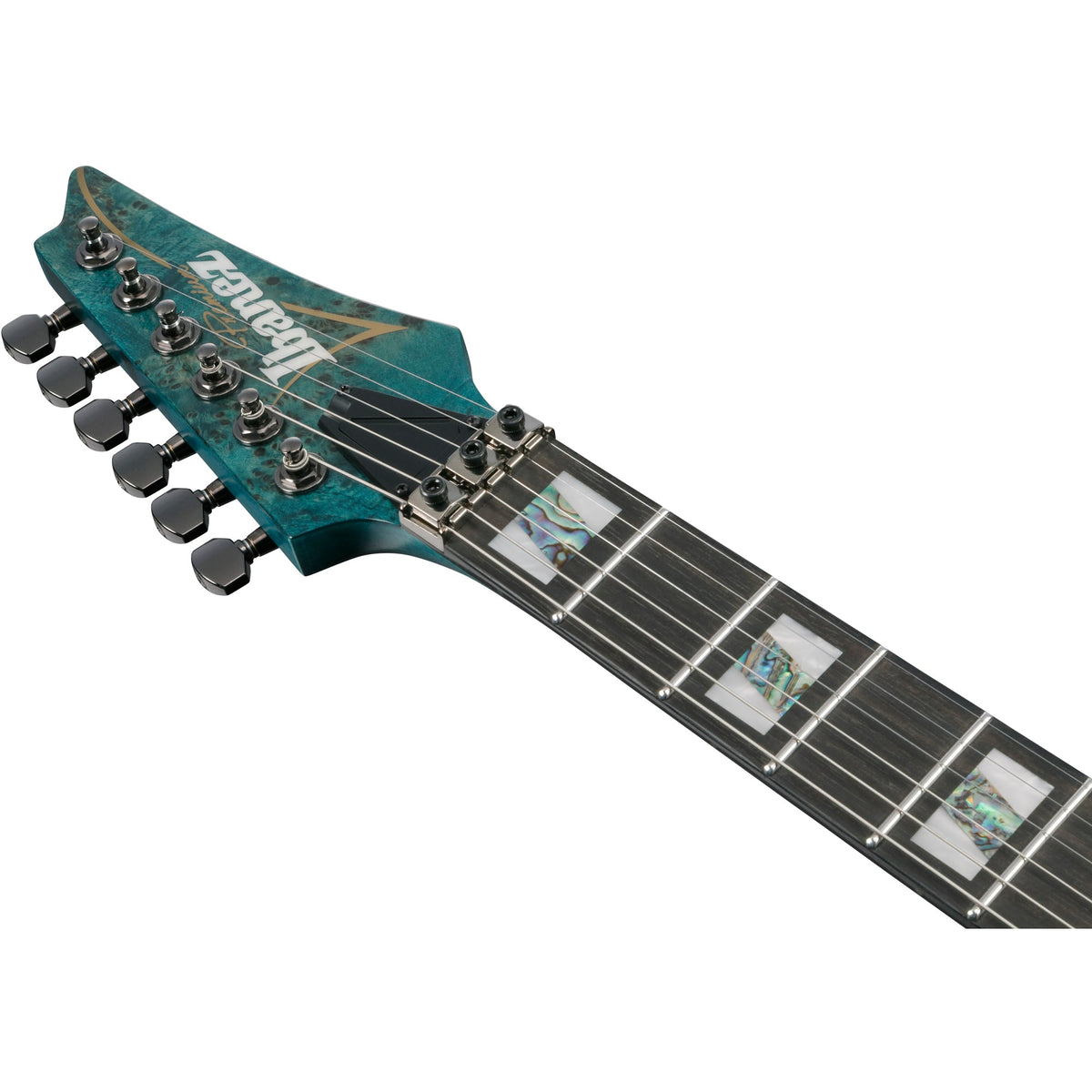 Ibanez RGT1220PBK RG Premium 6-String Electric Guitar - Cosmic Blue Low Gloss - View 5 | MusicMarket
