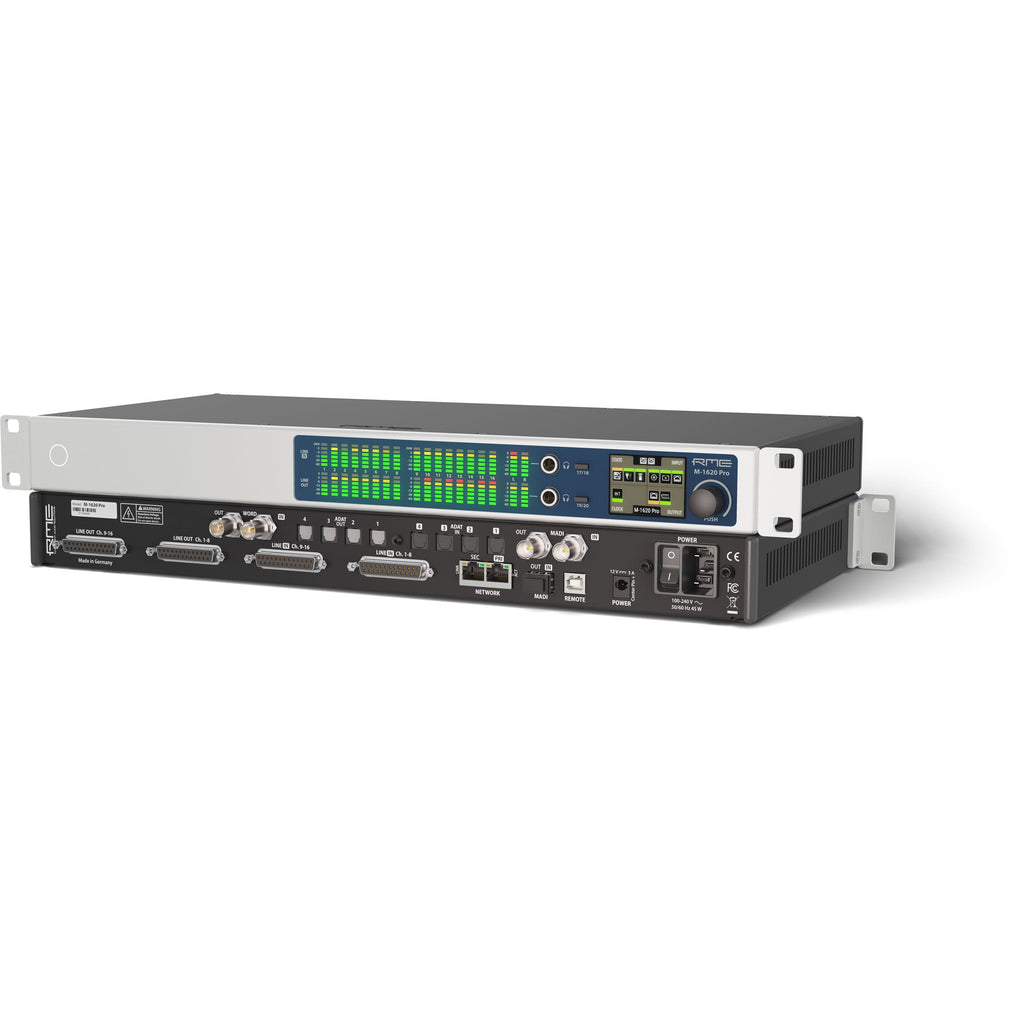 RME M1620 Pro 16 Input / 20 Output High-End AVB / MADI / ADAT to Analog Converter - View 2 | MusicMarket
