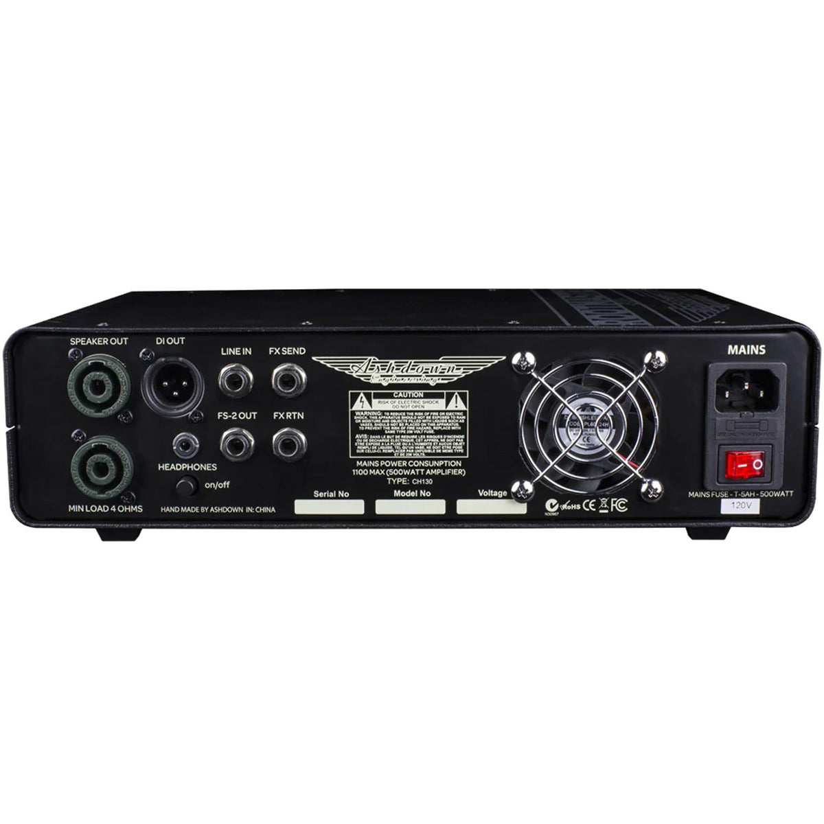 Ashdown Rootmaster RM-500-EVO II 500-watt Bass Head - View 3 | MusicMarket