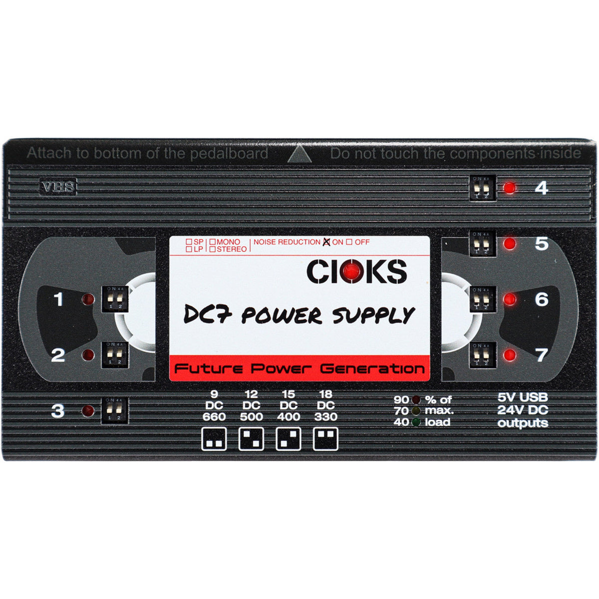 Cioks Limited Edition DC7 Power Supply - VHS Tape - MusicMarket