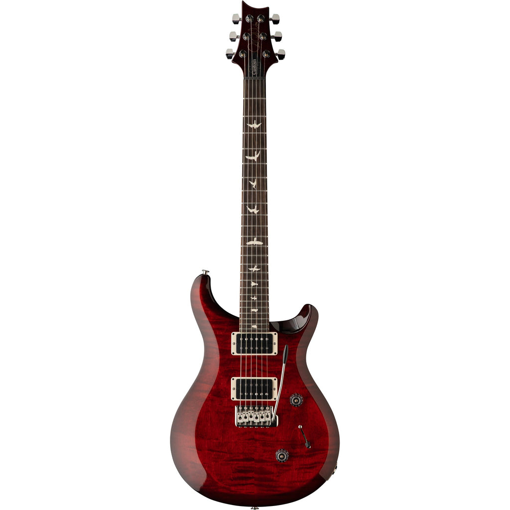 PRS S2 Custom 24 Flame Top Electric Guitar, Fire Red Burst - View 2 | MusicMarket