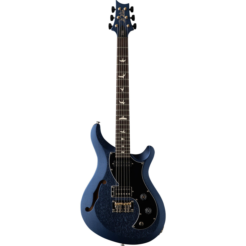 PRS S2 Vela Semi Hollow Satin Electric Guitar - Metallic Midnight - View 2 | MusicMarket