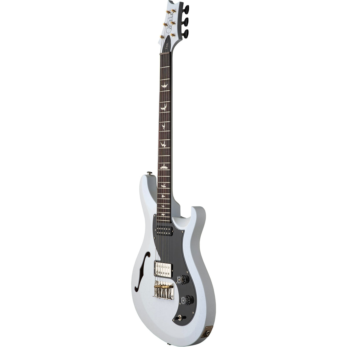 PRS S2 Vela Semi Hollow Satin Electric Guitar - Pearl White - View 4 | MusicMarket