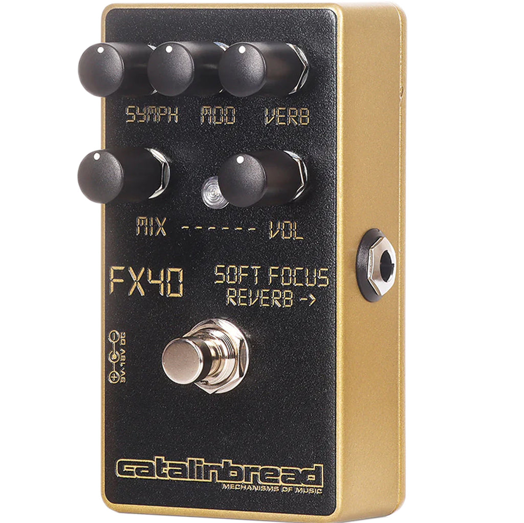 Catalinbread Soft Focus Gold Limited Edition Reverb Pedal - View 2 | MusicMarket