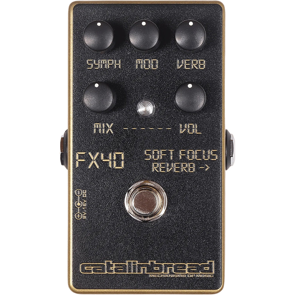 Catalinbread Soft Focus Gold Limited Edition Reverb Pedal - MusicMarket