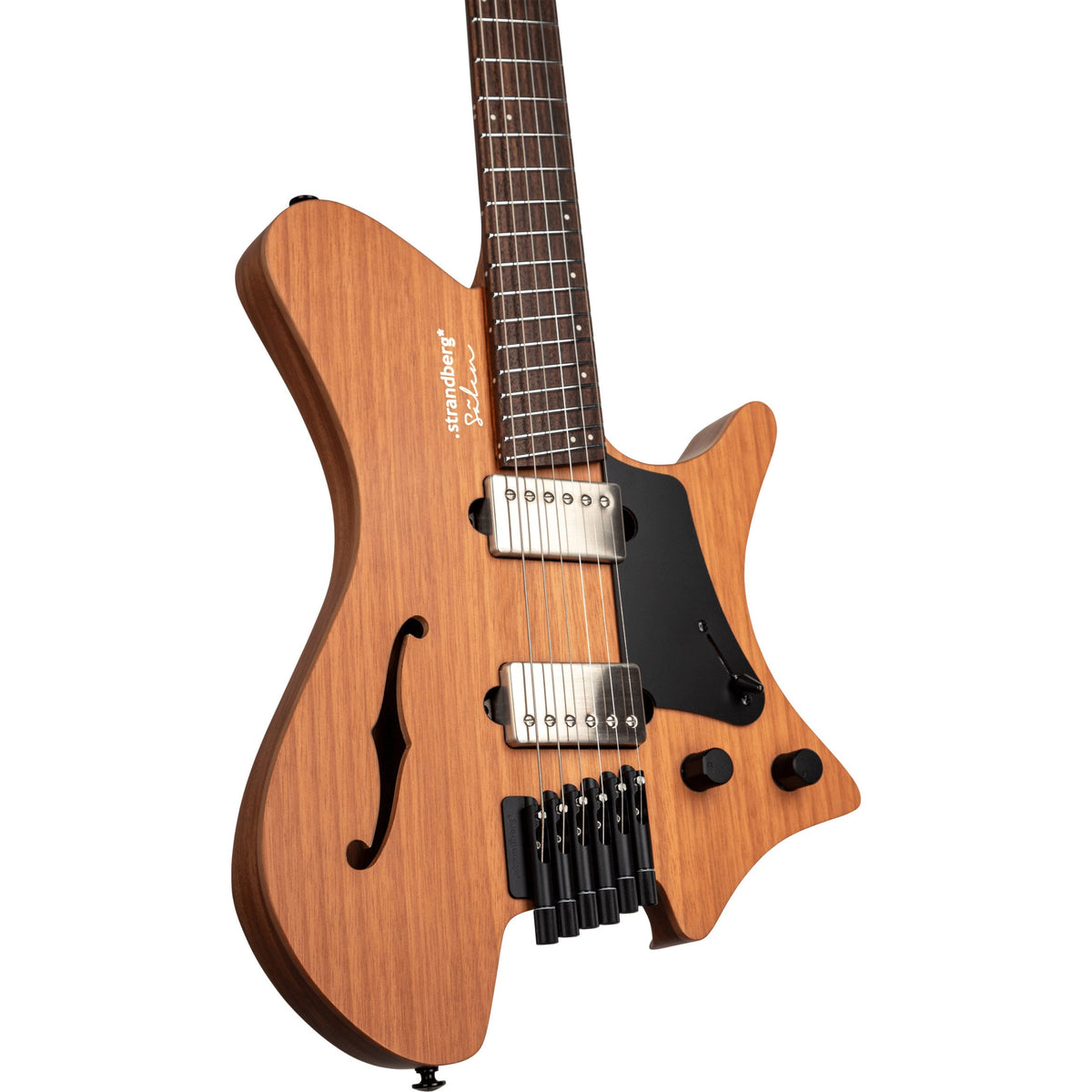 Strandberg Sälen Jazz NX 6 String Electric Guitar - Natural - View 4 | MusicMarket