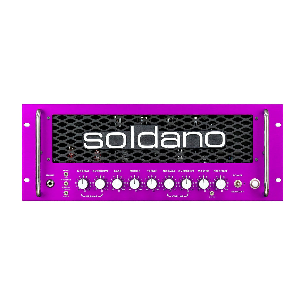 Soldano SLO-100R Super Lead Overdrive - Rackmount Head - View 2 | MusicMarket