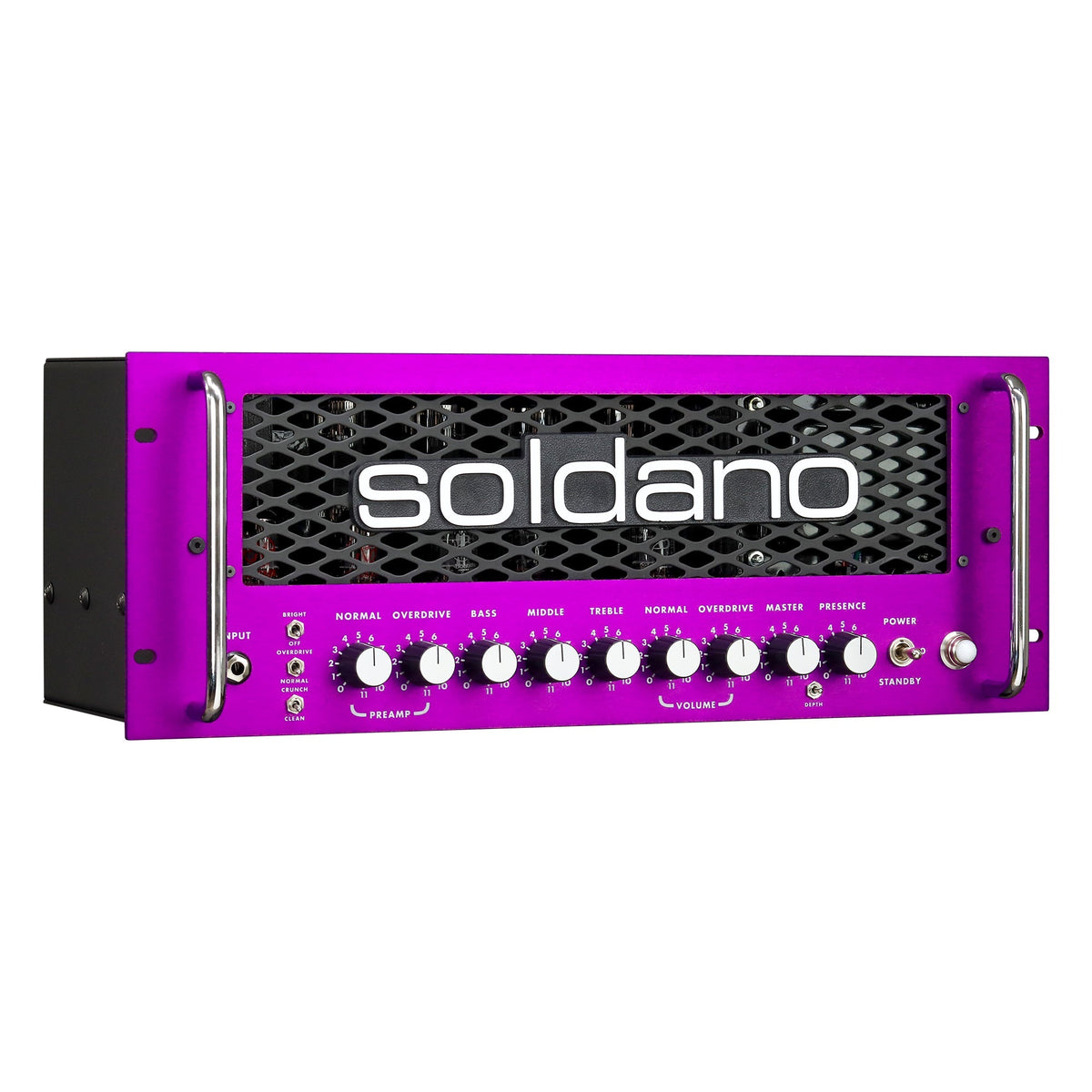 Soldano SLO-100R Super Lead Overdrive - Rackmount Head - View 6 | MusicMarket
