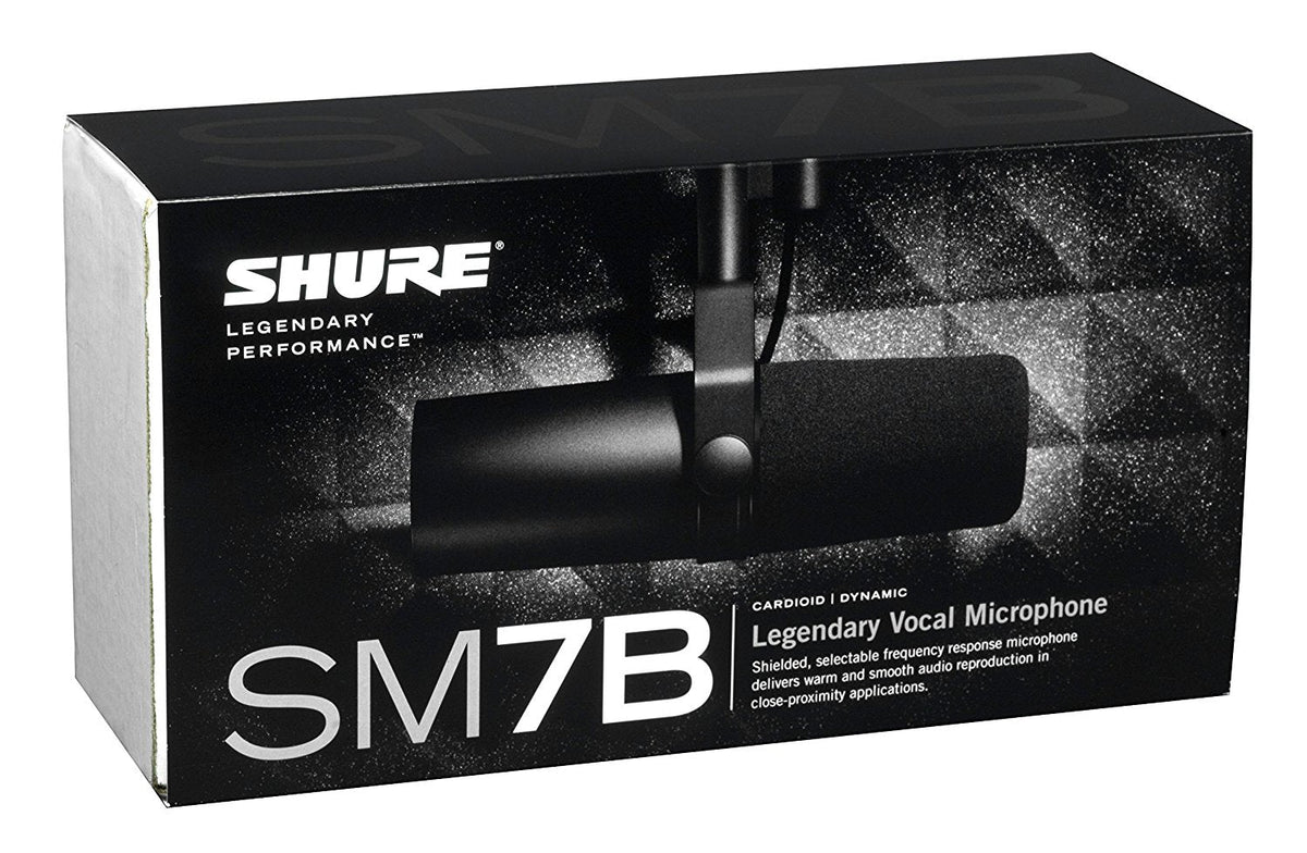 Shure SM7B Broadcasting Dynamic Vocal Microphone - View 7 | MusicMarket